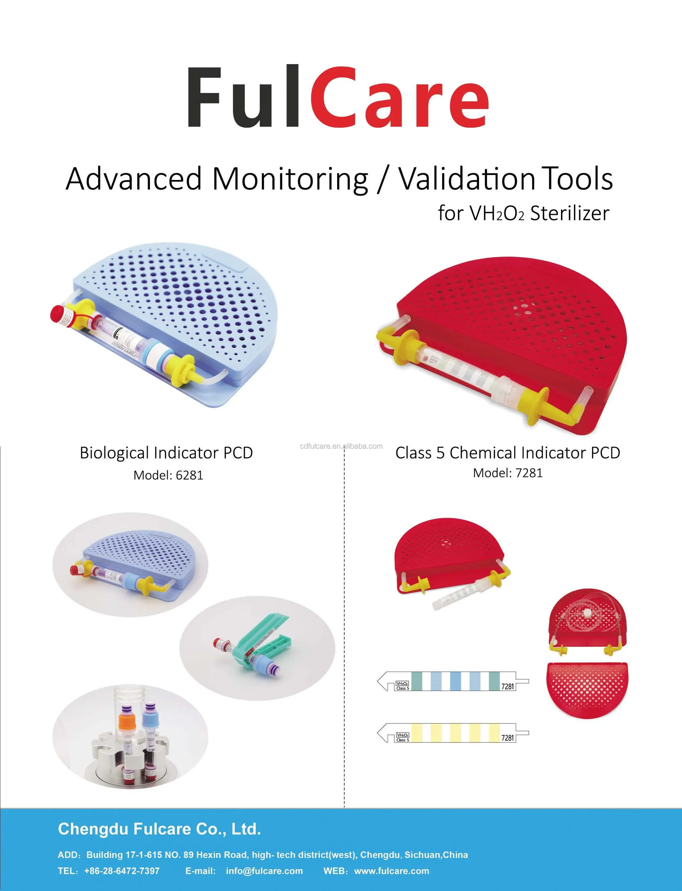Pcd Biological Indicator And Chemical Sterilization Indicator For Vhp