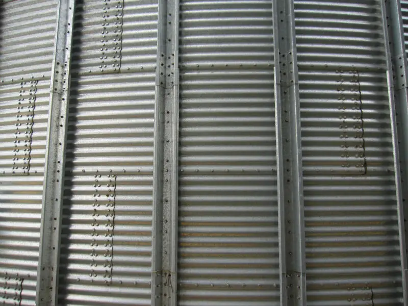 stainless steel conical hopper silo