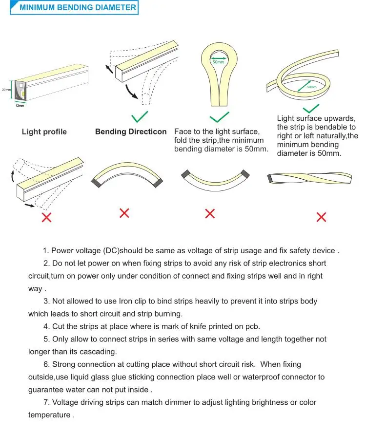 Neon led strip for decoration lighting 2835 SMD 120pcs/m 24v silicone led light home hotel christmas decoration lamp