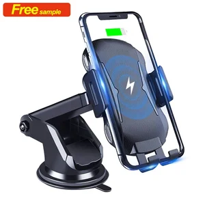 Universal 2 1 Qi 10W Wireless Car Charger Type C Port