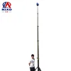 Xuedian 8.4m inner cable telescopic mast surveillance camera tower