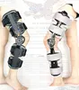 Knee support with ROM