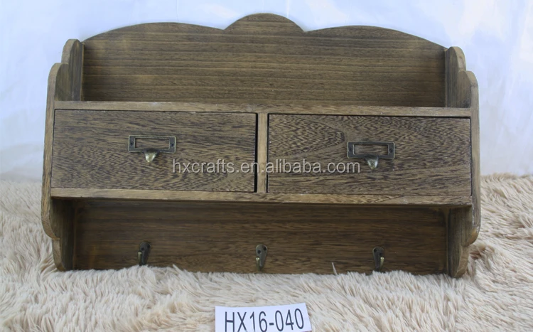 Entryway Shelf Wall Hanging Storage Hooks Coat Rack Cubby
