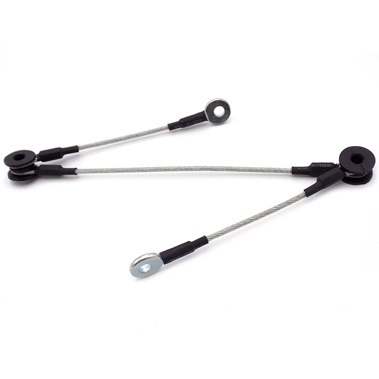 3.2mm Pa Coated Galvanized Massage Table Cable With Terminals Buy Galvanized Massage Cable