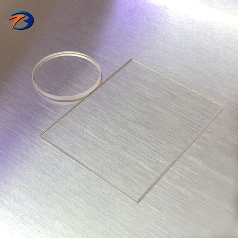 Custom-made optical CaF2 laser optical window, BaF2 window, High Quality IR window
