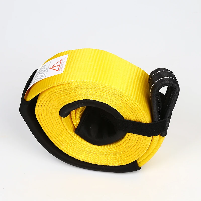 
High Strength 26400Lb Break Strength Capacity Heavy Duty Recovery Tow Strap 3