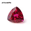 1 Carat Stone Prices Trillion Pigeon Blood Red Buyers Synthetic Corundum Ruby Stone Prices