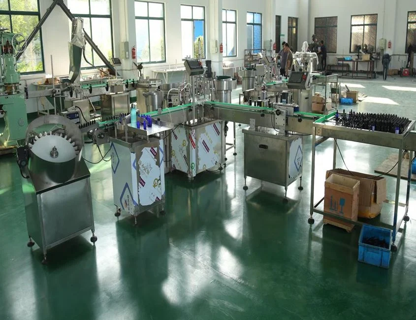 
Auto 10ml Pet Bottle Electronic Cigarette Liquid Filling and Capping Machine Customize 