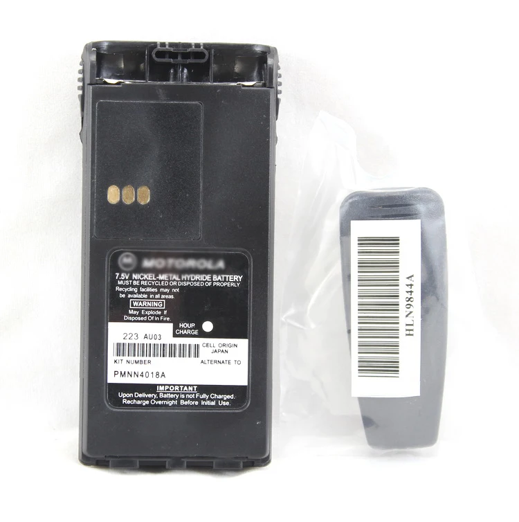 Pmnn4018 1200mah Ni-mh 7.5v Battery For Motorola Pro3150 Ct250 Ct450 ...