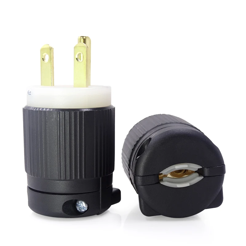 Standard Straight Blade Electrical Nema 615p Flanged Inlet Plug Buy