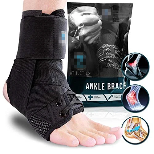 

Adjustable lace up compression ankle foot brace orthosis ankle brace, Customized color