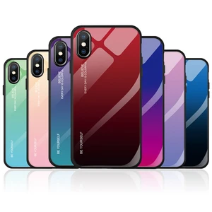 Free Shipping 2019 New Quality Tempered Glass Case For Xiaomi Mi 8 lite, Accessories Phone Cover Case for IPhone X Xs Max