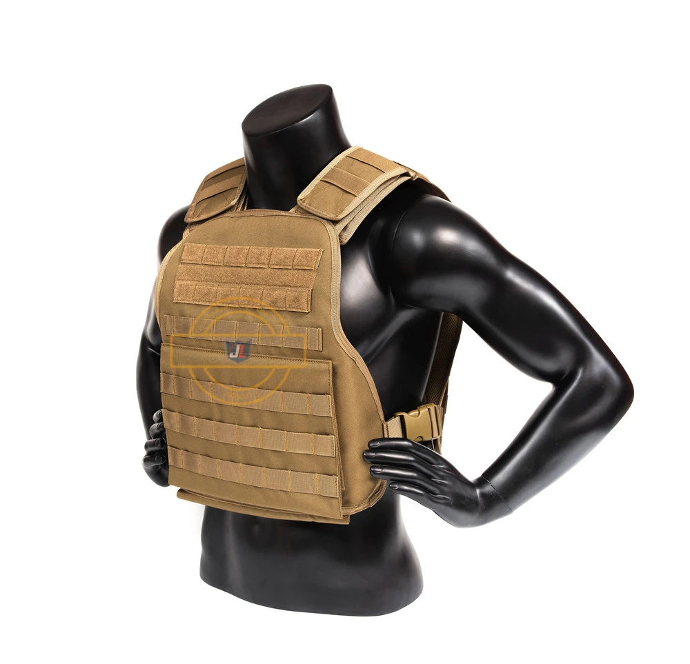 轻量级板 cb coyo狼布朗军事作战突击战术背心警察身体装甲板载体