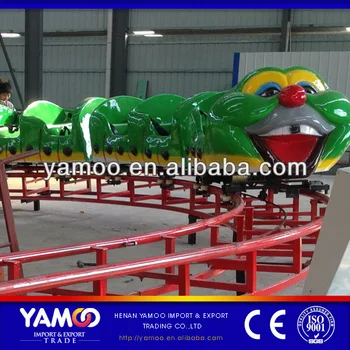 Alibaba Fr Amusement Caterpillar Roller Coaster Indoor Mini Roller ...