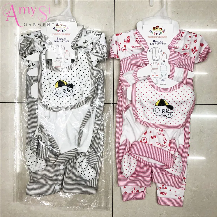 

3.1 USD NT012 spring autumn cotton smart pattern high quality 6 pcs romper baby, baby romper set, baby clothes romper, Mixed color as picture