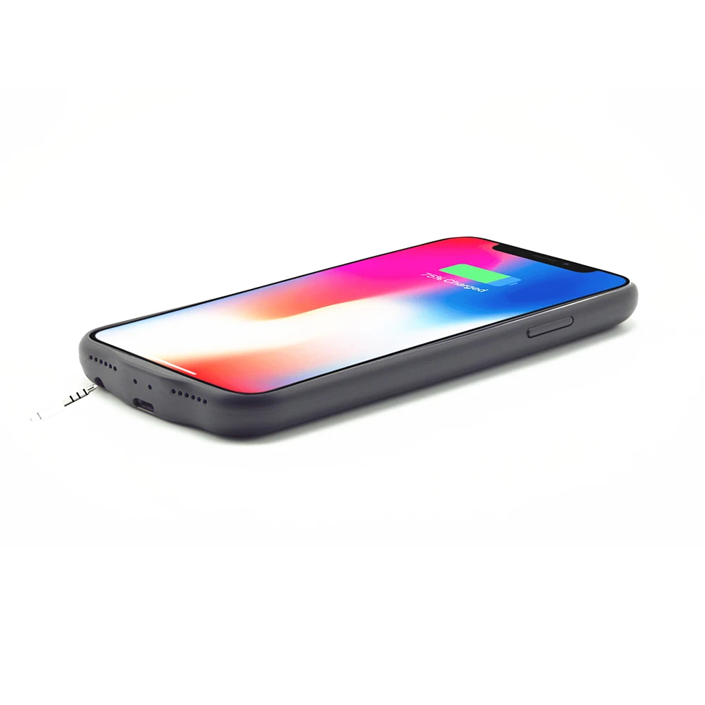 
Wholesale External Battery Case For iPhone X Battery Case Power Bank Case Mobile Phone Charger 