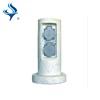 Stone pillars with 4 sockets only for outdoor garden socket