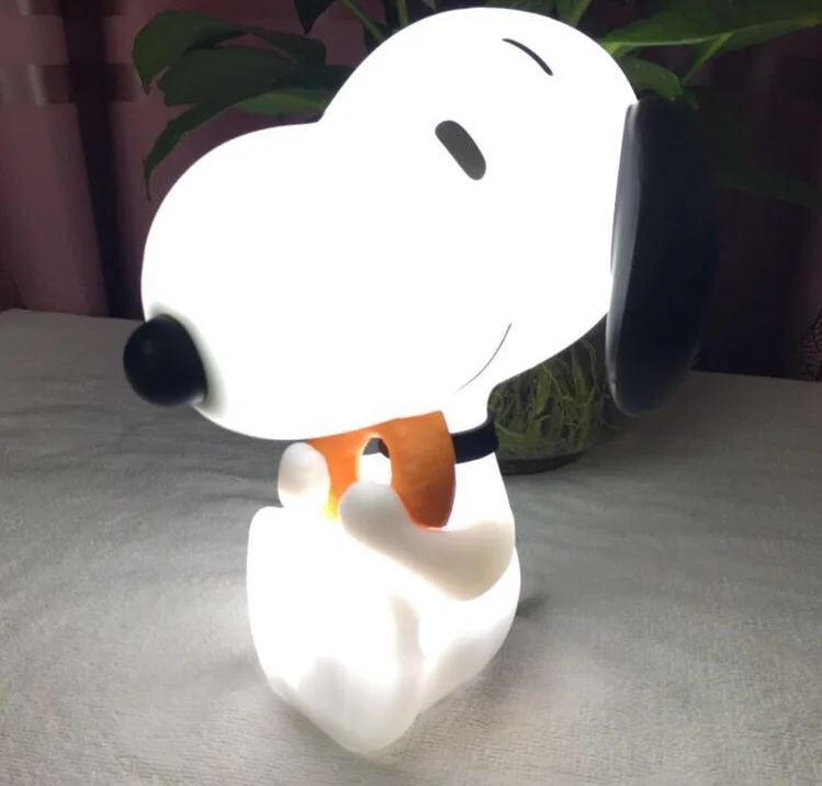 2020 Best Seller Warm White Light Dog Shape Night Light Mood Night Light for Baby Bedroom