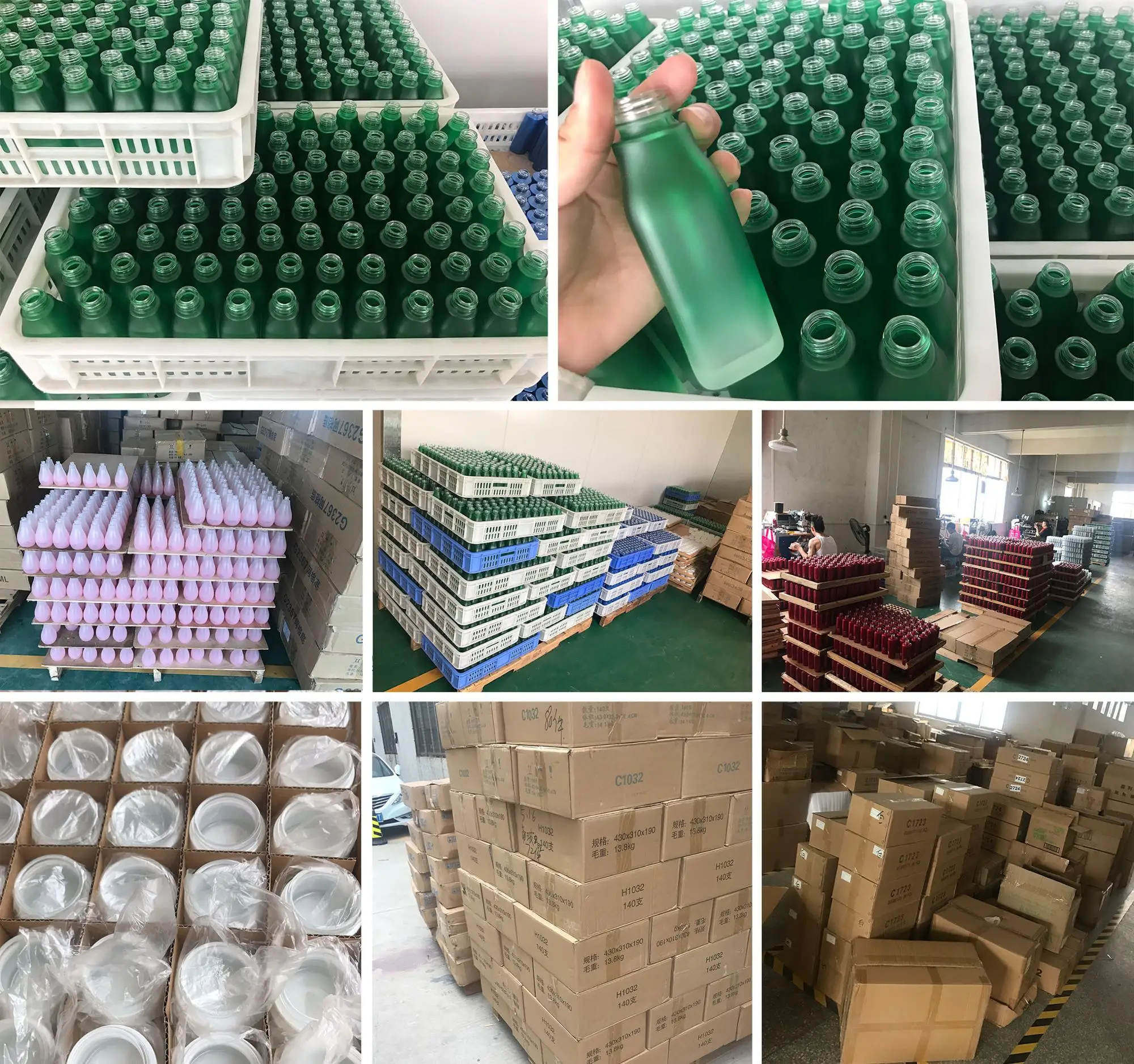 Manufacturer's Highgrade Nail Polish Bottle With Lid And Brush Glass