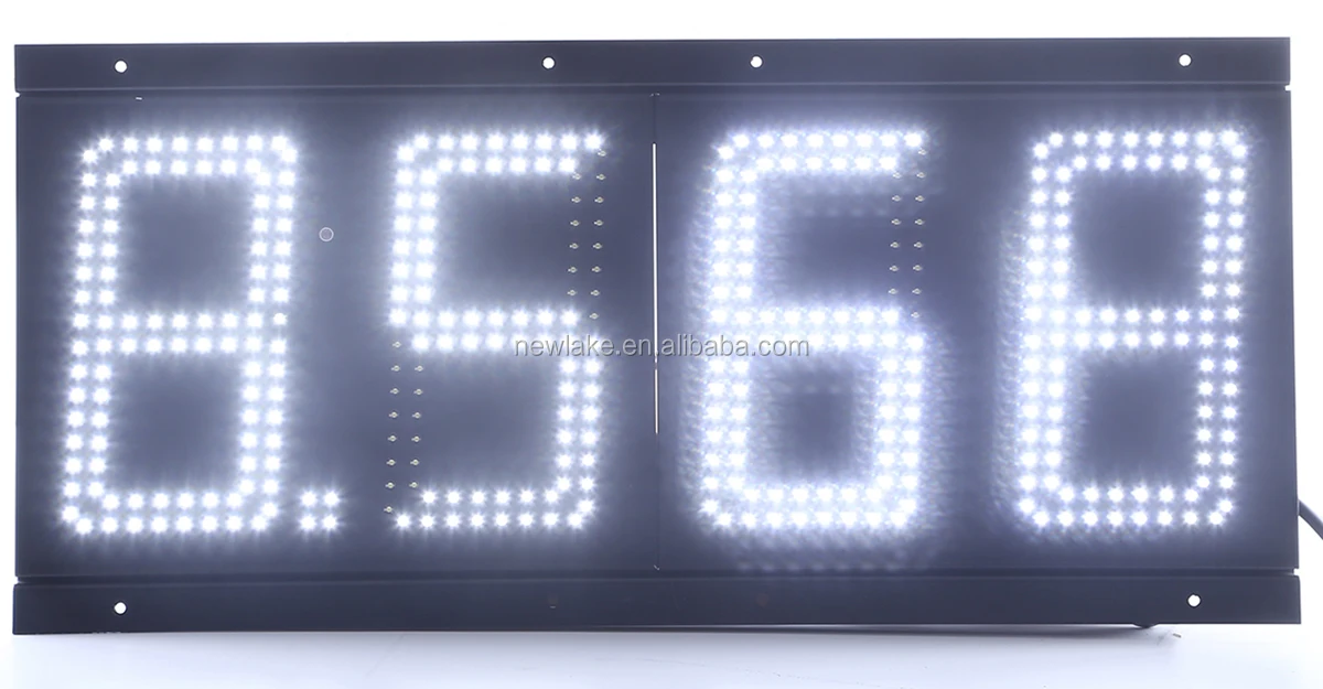 pantalla de precio de estacion de servicio tablero de exhibicion led blanca 8 888 precio de tablero led para pantalla de estacion de servicio buy