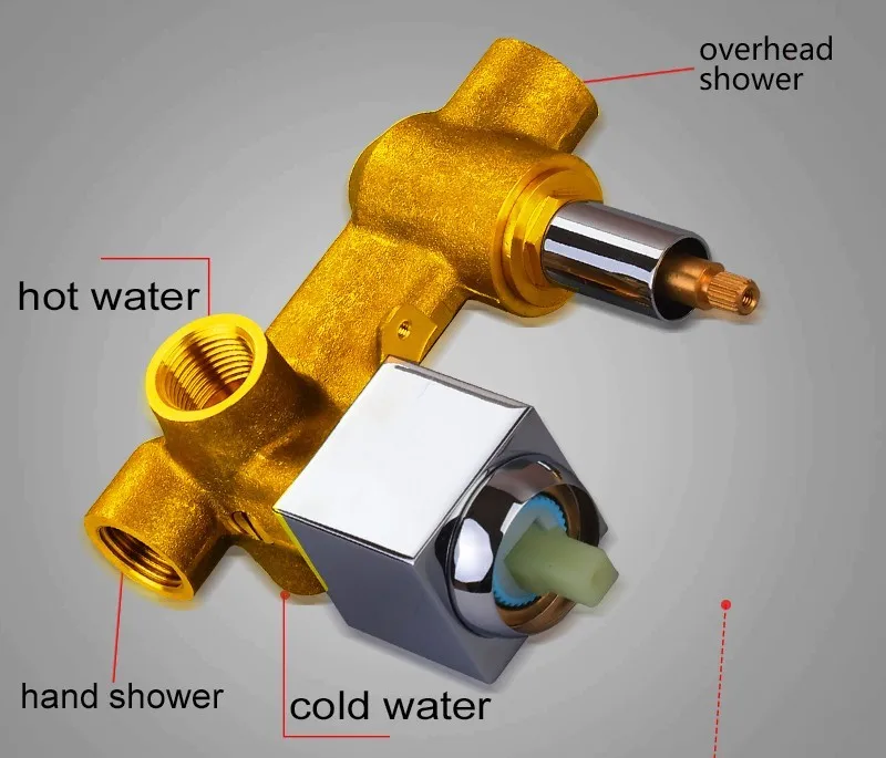 Good Quality Bathroom Hot Cold 2 Way Shower Diverter Valve Buy Hot