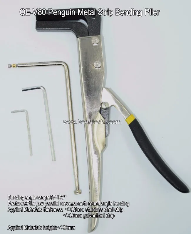 Round Angle Bender Metal Channel Letter Bending Pliers Tool for Stainless Steel 