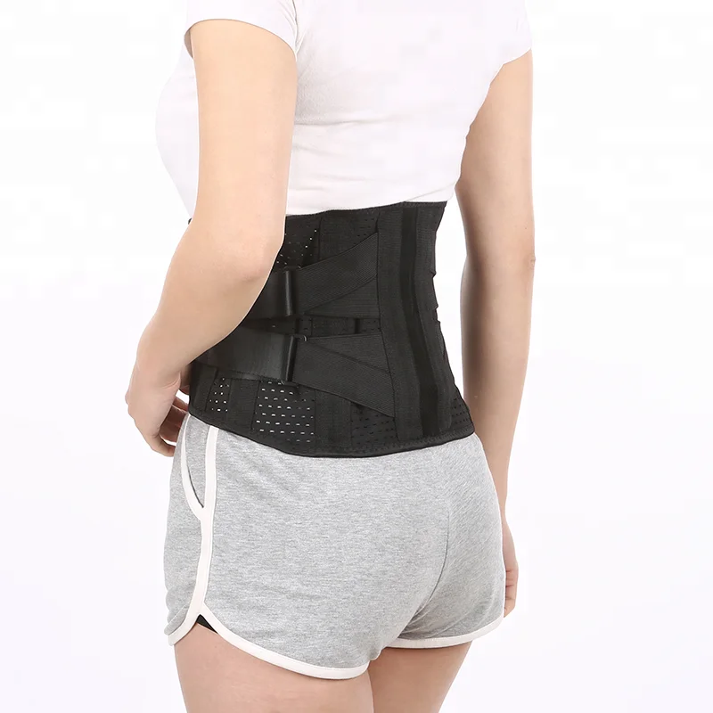 

OEM Service Slim Waist Belt Hot Searched Slimming Waist Shaper Back Pain Relief Lumbar Support Elastic Waist Support, Black
