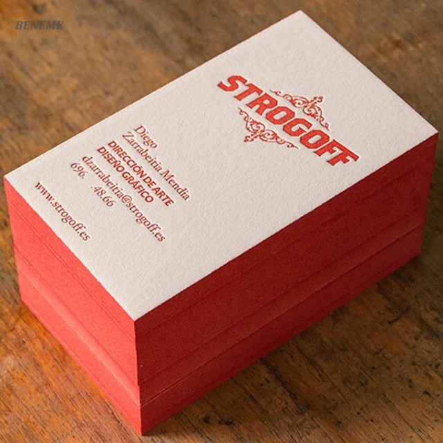 
Factory Price High End Thick Professional Online Business Card Printing 