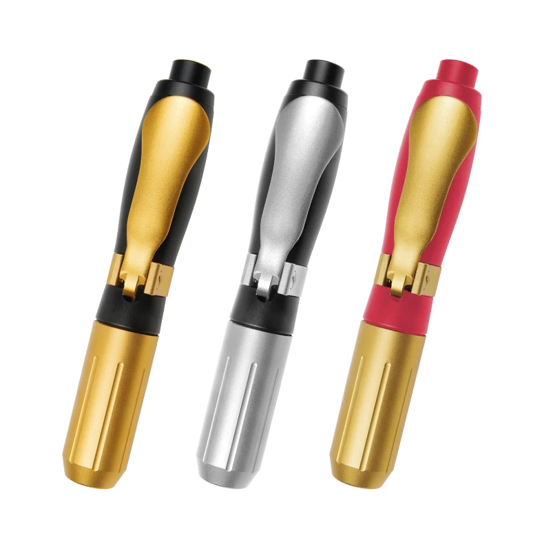 

2018 hot sale lip dermal filler injector Anti-wrinkle meso hyaluronic injection pen hyaluronic pen without needles, Black gold