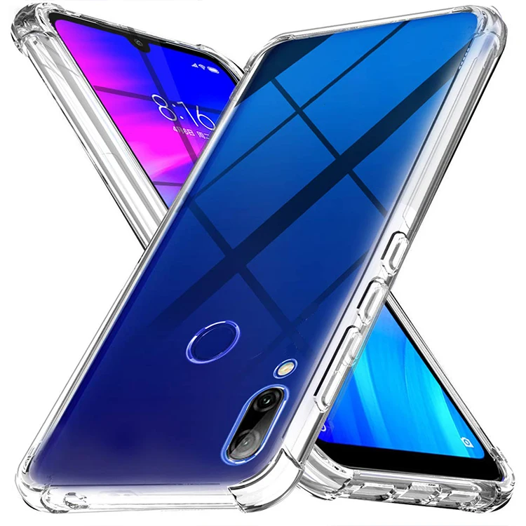 

Crystal Transparent Tpu Mobile Accessory Phone Case For Xiaomi Redmi 7 Case, Clear