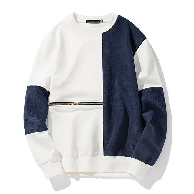 French Terry Comfort Color Spliced Custom Crewneck Pullover No