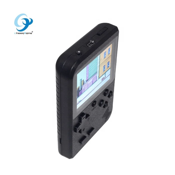 

GuangDong promotional price built in 400 games handheld game arcade CT885I, 4 colors