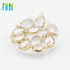 Bead Landing Crafting Top Drilled Drop Pendant AAA 13*18mm Crystal AB Water Connector Glass Loose Pendant