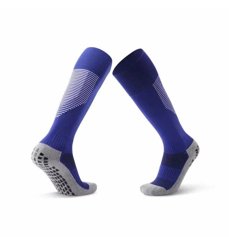 

Men Football Soccer Long Custom Socks Logo