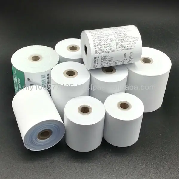 
High Grade- Extra White Dark Image -Thermal Paper Roll 