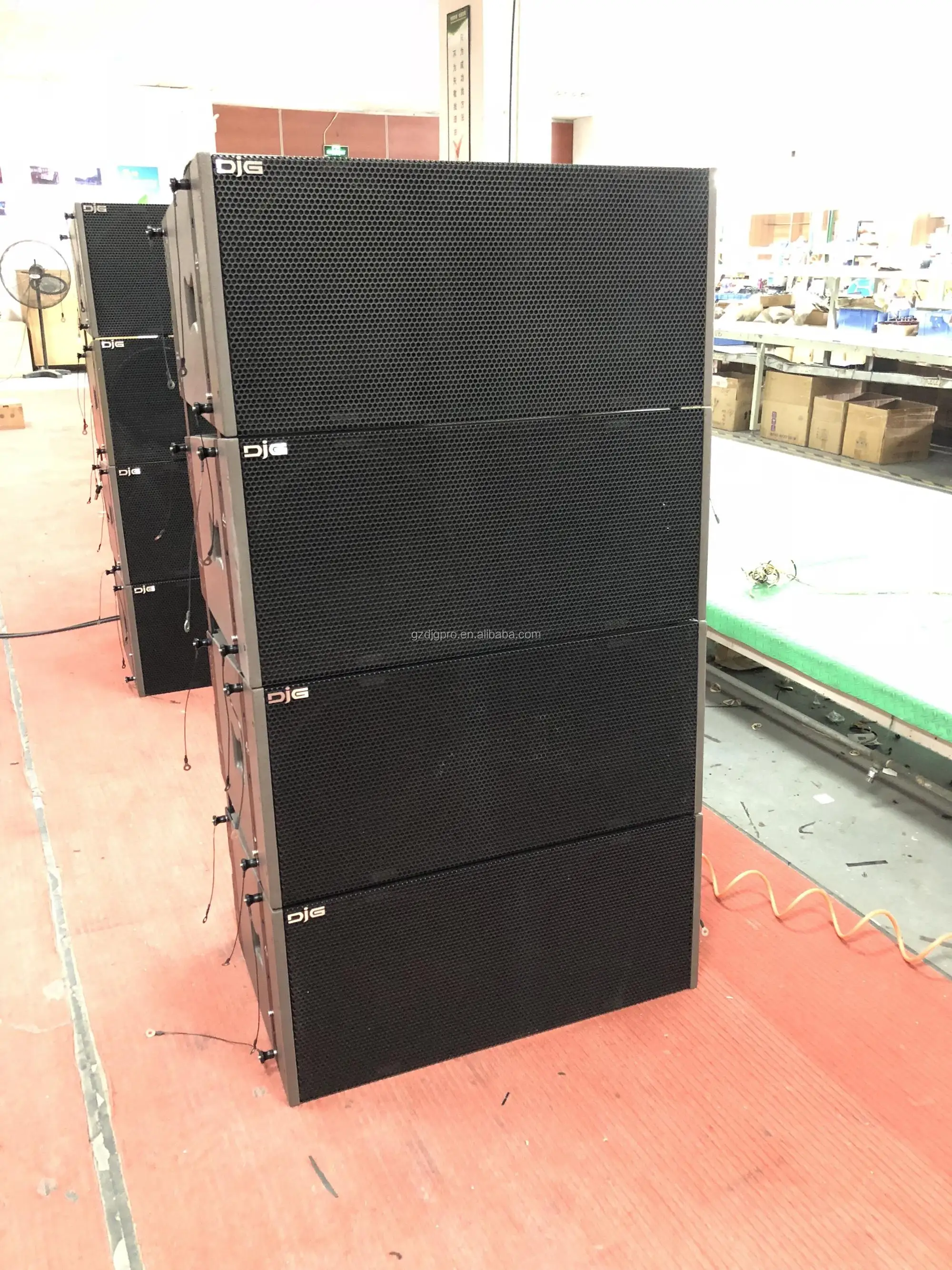 Dual 12" Line Array Pro Audio Speaker System la2212 Buy Line Array