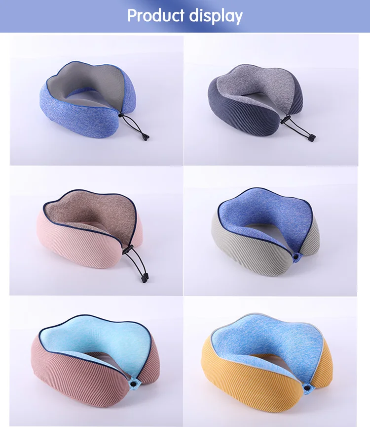 Wholesale Personalized Travel Neck Pillow,Memory Foam Neck Pillow For