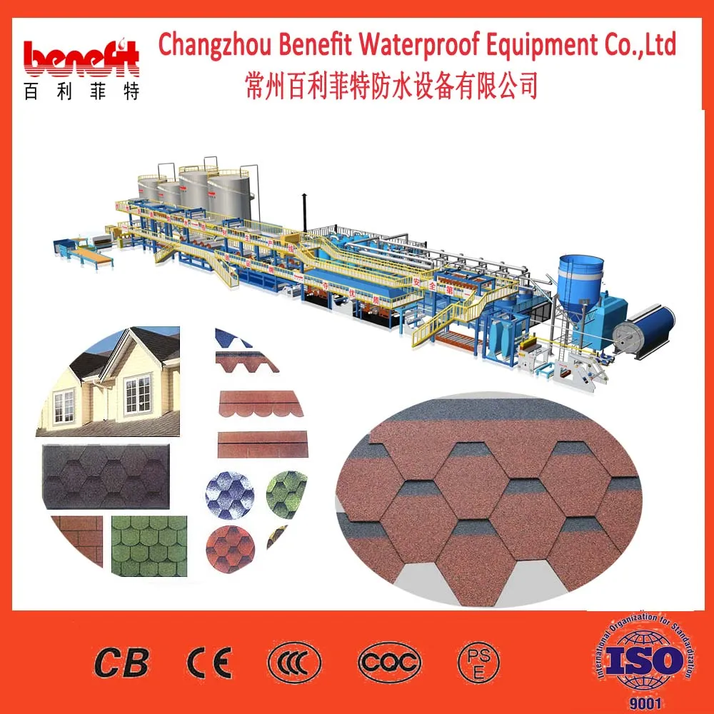 Asphalt Shingle Making Machine