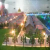 ABS lighting customize ancient temple villa building 3d architectural miniature models for sale