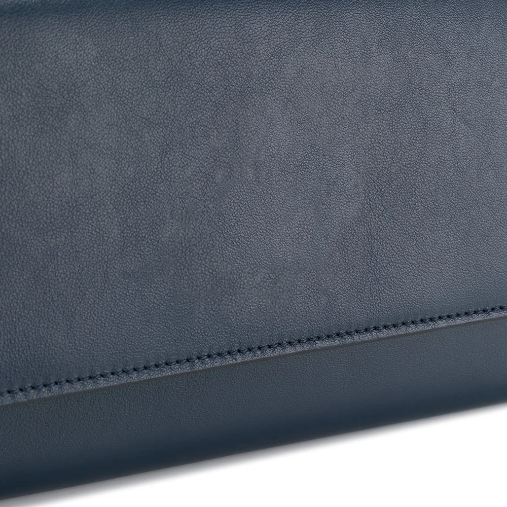 2018 Best selling manufacturer custom evening bag genuine leather clutch for women