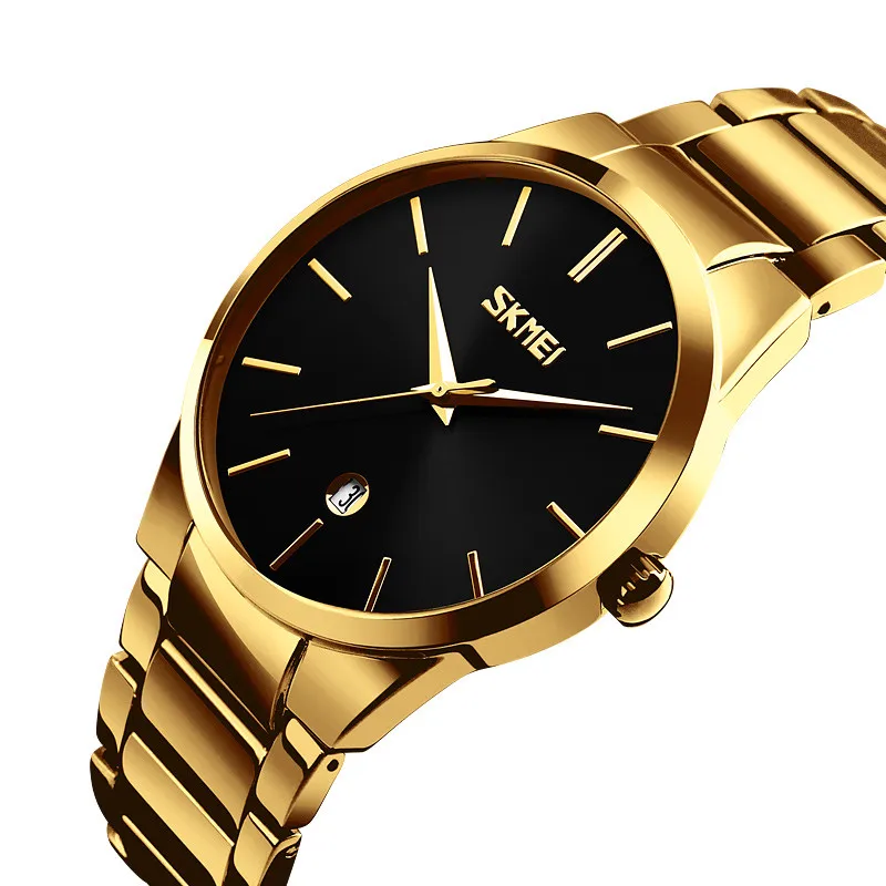 

Wholesale waterproof stainless steel Japan movement quartz watch wristwatch skmei 9140