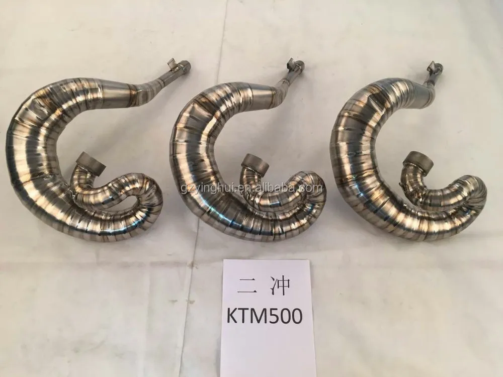 2 Stroke Motorcycle Titanium Exhaust Pipe System For Ktm500 Buy 2 Stroke Motorcycle Exhaust