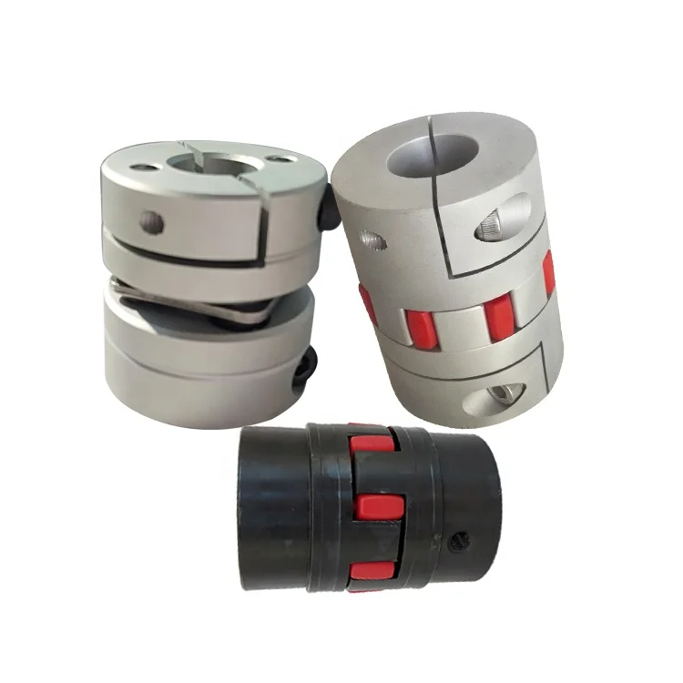 CNC Motor GFC Jaw spider plum Shaft Coupler Flexible Coupling D20 L25 4mm 5mm 6mm 6.35mm 7mm 8mm 10mm .25 1/4
