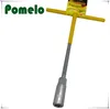 carbon steel T-type hexagon socket wrench with dipped handle