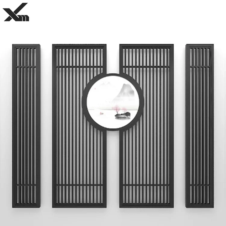 
Decorative living room kitchen partition 