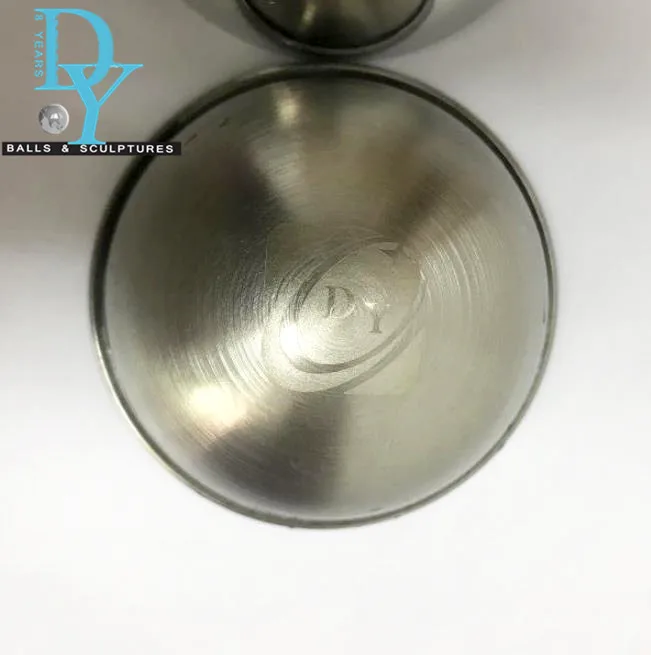 Silver Inox Steel Globe for Garden Decoration