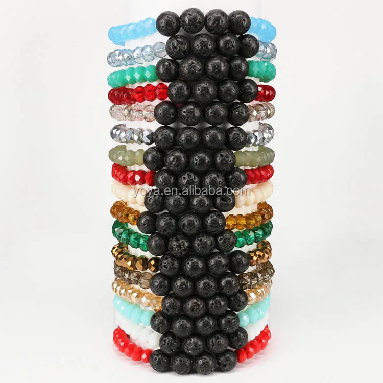 

BN5071 new arrival gemstone beads bracelet, lava beads jewelry bracelet Essential Oil Jewelry Bracelet