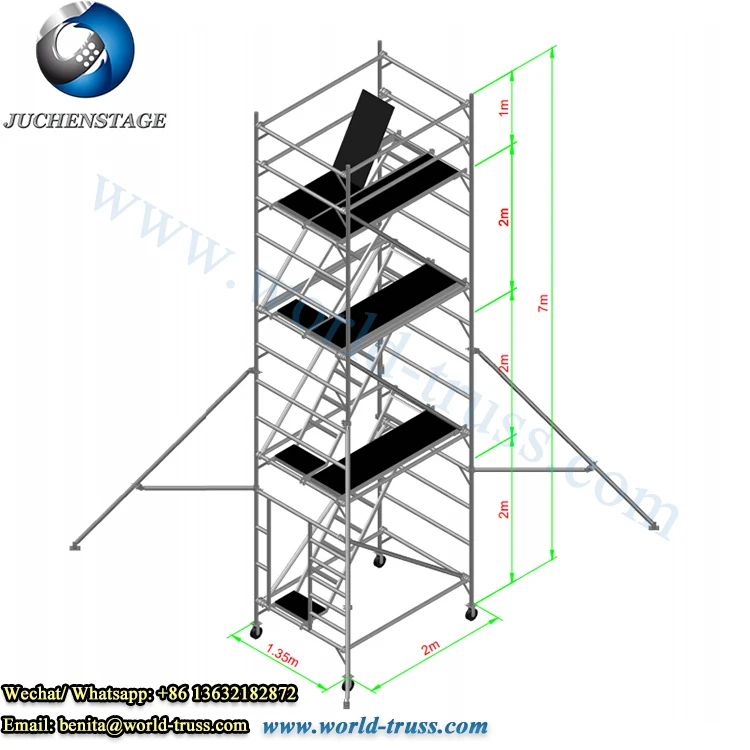 Easy Setup And Dismantle Building Construction Equipment Scaffolding ...