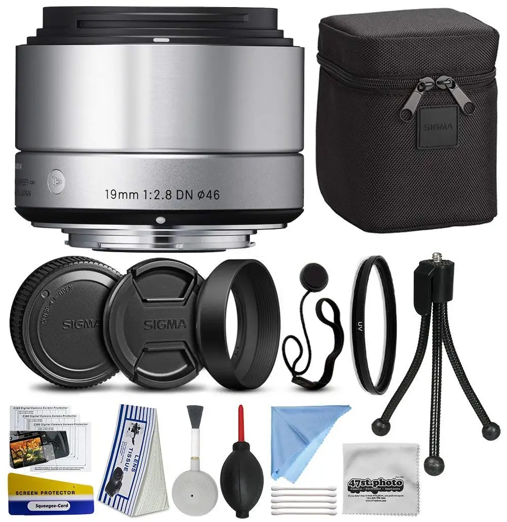 Gadget Place Neutral Density ND2 Filter for Sigma 19mm F2.8 DN Art 30mm F2.8 DN Art 60mm F2.8 DN Art 30mm F2.8 EX DN 19mm F2.8 EX DN