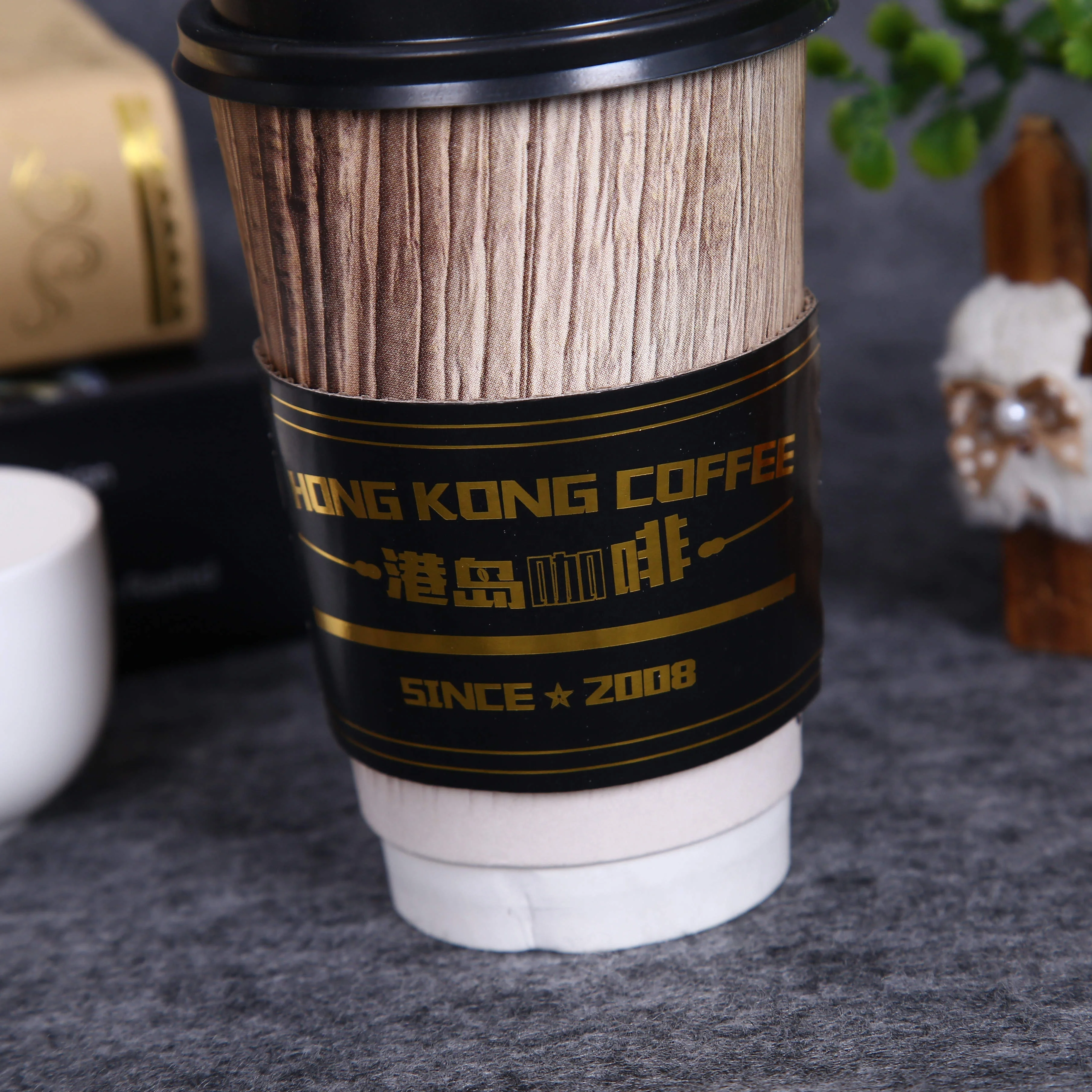 
china suppliers cup sleeve,paper sleeve packaging for cups 